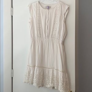 Loft Eyelet Dress - Size L